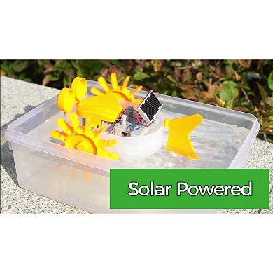 4M: Green Science Aqua Robot DIY Solar & Battery Power Swimming Fish Toy