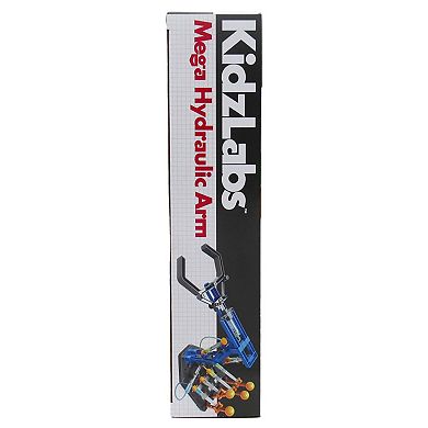 4M: KidzLabs Mega Hydraulic Arm DIY Water-Powered 18" Robotic Arm Kit