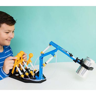 4M: KidzLabs Mega Hydraulic Arm DIY Water-Powered 18" Robotic Arm Kit