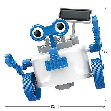 4M: Green Science Rover Robot DIY Solar & Battery Power Robotics Kit