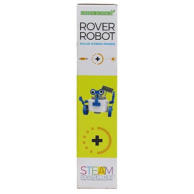 4M: Green Science Rover Robot DIY Solar & Battery Power Robotics Kit
