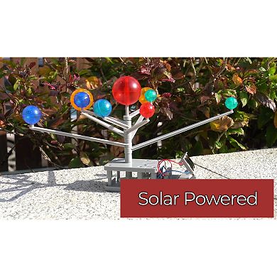 4M: Green Science Solar System Solar & Battery Power DIY Rotating Planetarium