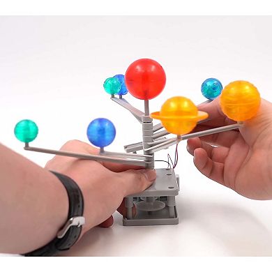 4M: Green Science Solar System Solar & Battery Power DIY Rotating Planetarium