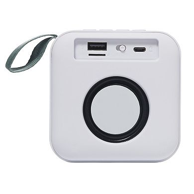 SUNNYLiFE The Vacay Olive Stripe Portable Travel Speaker