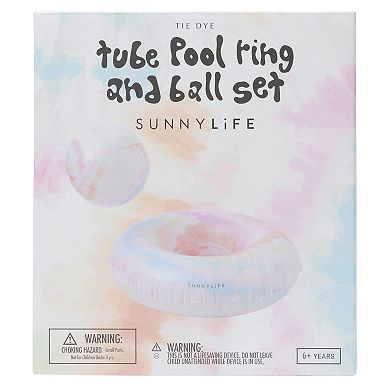 Sunnylife: Tube Pool Ring & Ball Set