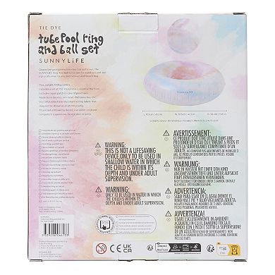 Sunnylife: Tube Pool Ring & Ball Set