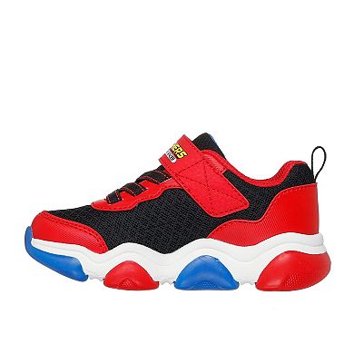 Skechers Mighty Glow 2.0 Dino Bolt Toddler Boys' Sneakers