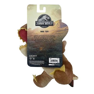 Jurassic World T-Rex Plush Dog Toy