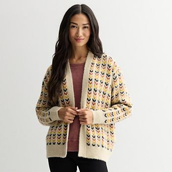 Women's Farmers Market Sunset Stripe Cardigan Sweater