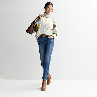 Women's Farmers Market Zip Sweater