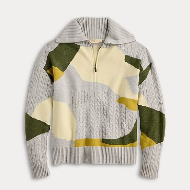 Women's Farmers Market Zip Sweater