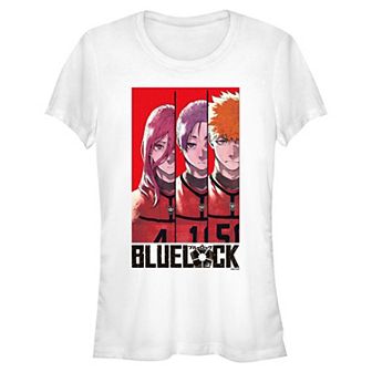 Juniors' Blue Lock Red Team Fitted Graphic Tee