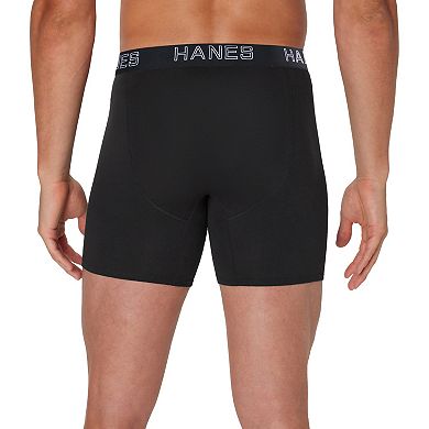 Men's Hanes® 3-Pack Cotton Stretch Boxer Brief Underwear