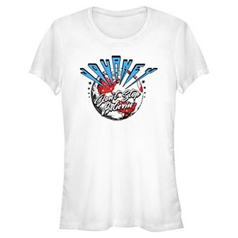 Juniors' Journey Don't Stop Believin' Fitted Graphic Tee