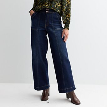 Women's Farmers Market Wide Leg Denim Jeans