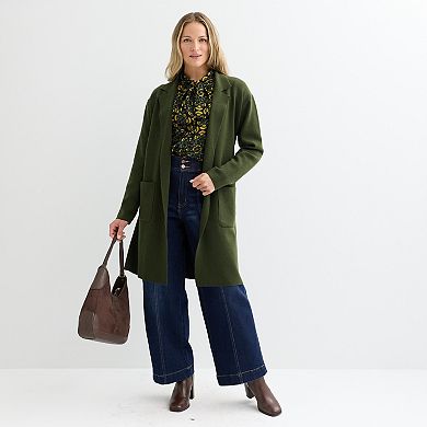 Women's Farmers Market Belted Cardigan Sweater