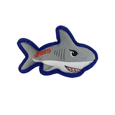 Jaws Squeaky Shark Plush Dog Toy