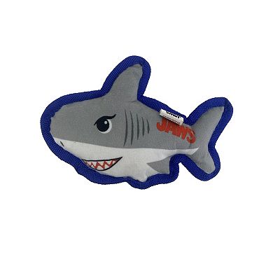 Jaws Squeaky Shark Plush Dog Toy