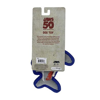 Jaws Squeaky Shark Plush Dog Toy