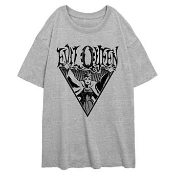 Disney Villains Evil Queen Raised Arms Juniors' Oversized Graphic Tee