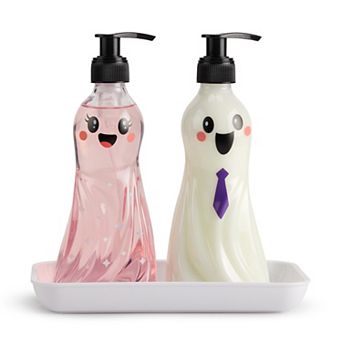 Simple Pleasures Sculpted Ghosts Soap & Lotion Caddy Set