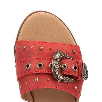 Dingo Lariat Women's Leather Sandals
