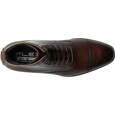 Stacy Adams Henry Men's Cap Toe Lace-Up Leather Boots