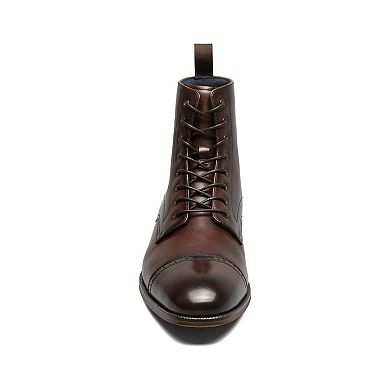 Stacy Adams Henry Men's Cap Toe Lace-Up Leather Boots