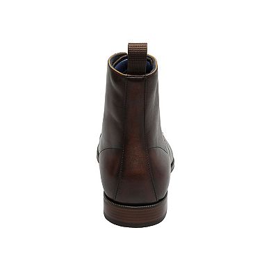 Stacy Adams Henry Men's Cap Toe Lace-Up Leather Boots