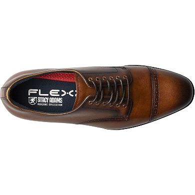 Stacy Adams William Men's Cap-Toe Leather Oxford Shoes