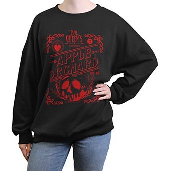 Disney Villains Evil Queen's Poisoned Apple Orchard Juniors' Oversized Graphic Pullover