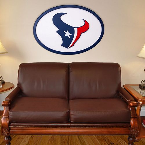 Houston Texans 46-inch Carved Wall Art