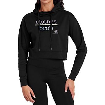 Juniors' One Tree Hill Ravens Bros Crop Hoodie