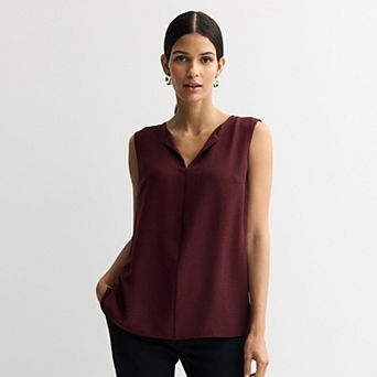 Women's Nine West Textured Sleeveless Tunic