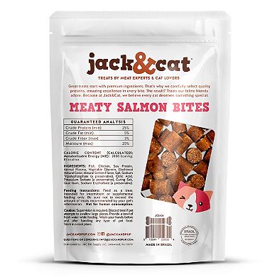 Jack & Cat 6-oz. Meaty Salmon Bites
