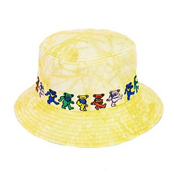 Women's Peter Grimm Teddy Bucket Hat With Grateful Dead Dancing Bears