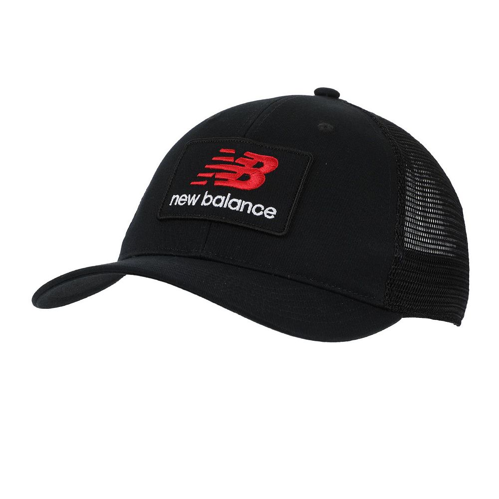 New Balance Mens and Womens Speed Run Trucker Hat One Size Gunmetal main image 1