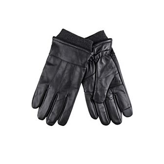 Men's Dockers Plush Mixed Media Touch Screen Compatible Gloves