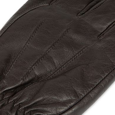 Men's Dockers® Leather Touch Screen Compatible Gloves