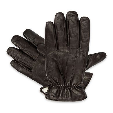 Men's Dockers® Leather Touch Screen Compatible Gloves