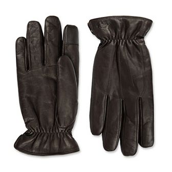 Men's Dockers® Leather Touch Screen Compatible Gloves
