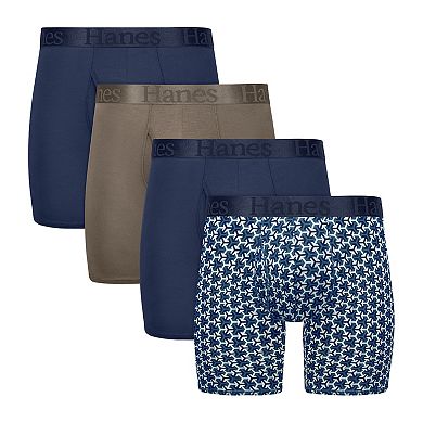 Men's Hanes® 3+1 Bonus Pack SuperSoft Boxer Briefs