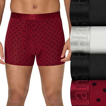 Men's Hanes® 3+1 Bonus Pack SuperSoft Trunk Underwear