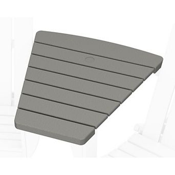 POLYWOOD Outdoor Classic Series Angled Adirondack Connecting Table