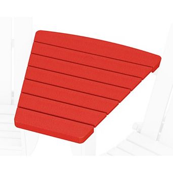 POLYWOOD Outdoor Classic Series Angled Adirondack Connecting Table
