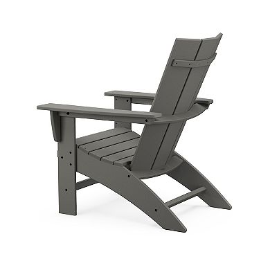 POLYWOOD Outdoor Modern Curveback Adirondack Chair
