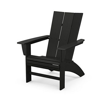 POLYWOOD Outdoor Modern Curveback Adirondack Chair