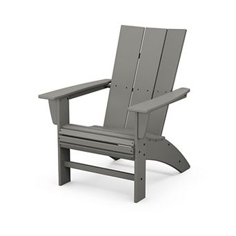 POLYWOOD Outdoor Modern Curveback Adirondack Chair