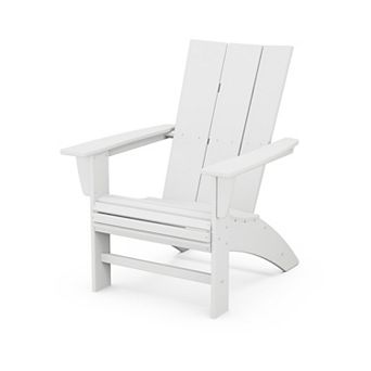 POLYWOOD Outdoor Modern Curveback Adirondack Chair