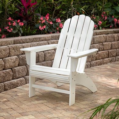 POLYWOOD Outdoor Vineyard Curveback Adirondack Chair